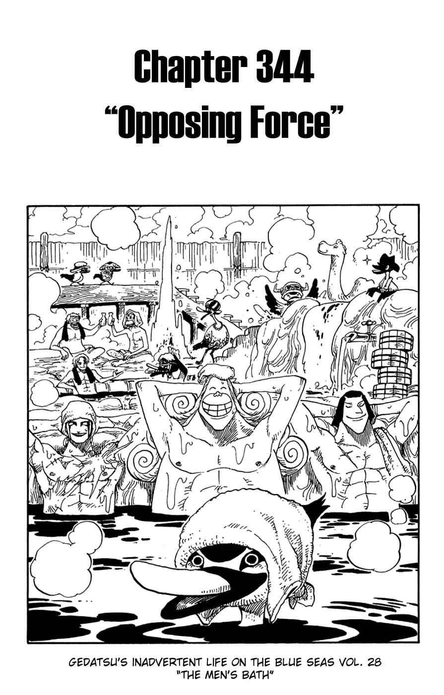 One Piece, Chapter 344 image 01
